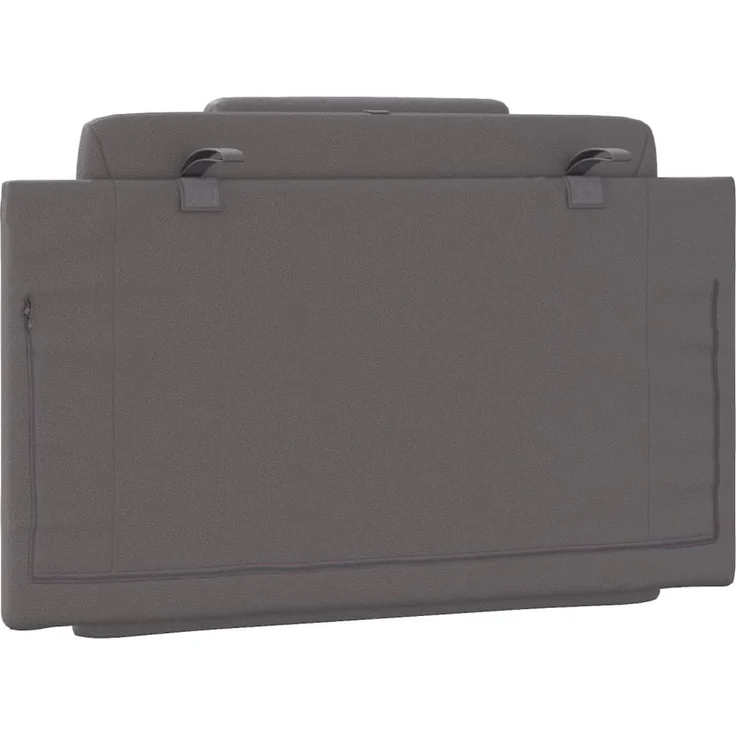 vidaXL Kopfteil-Kissen Grau 80 cm Kunstleder 374763 – Bild 7