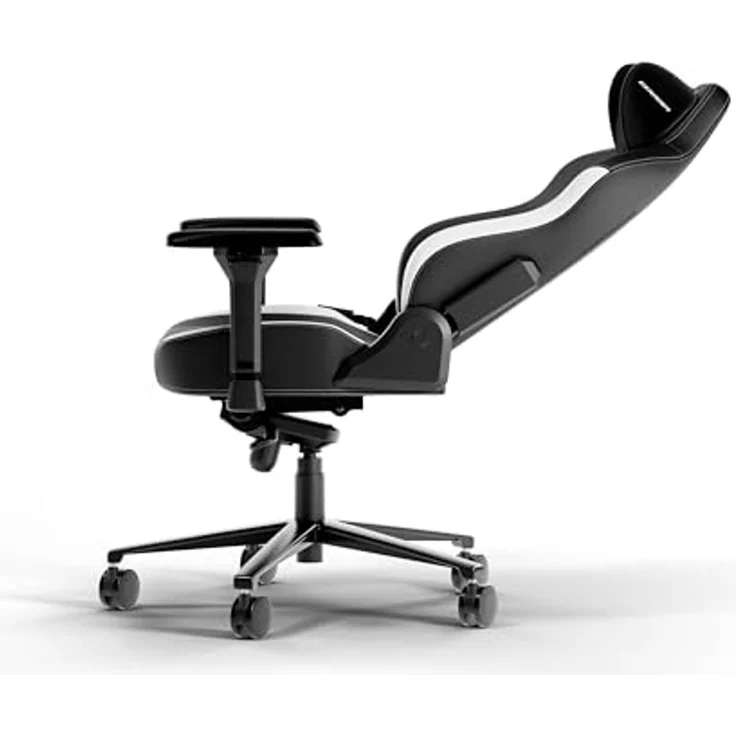 DXRacer CRAFT L Schwarz & Weiß EPU Leder das Orginal Gaming Stuhl – Bild 6