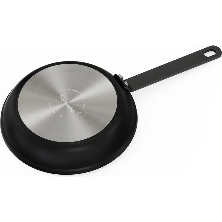 Hanseatic Bratpfanne ALU PRO, Aluminium (1-tlg), Profi Pfanne mit Antihaftbeschichtung, für alle Herdarten, Induktion – Bild 4
