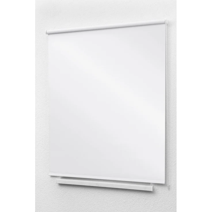 Lysel Outlet - Verdunkelungsrollo Shiny Reinweiß, (B x H) 122.50cm x 175cm in weiß/reinweiß – Bild 6