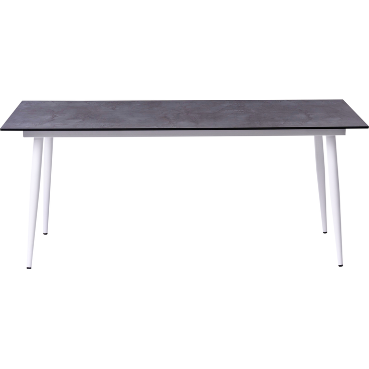 Gartentisch TOLENTINO 180 cm 90 cm Steinoptik Grau – Bild 4