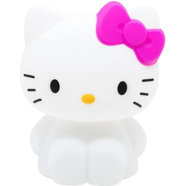 Hello Kitty Squishy Lampe – Offiziell lizenziertes Sanrio freistehendes Schreibtischlicht, Spielzimmer-Dekor und Merchandise für Jungen und Mädchen, Nachtlicht Geschenk Zubehör für – Bild 6