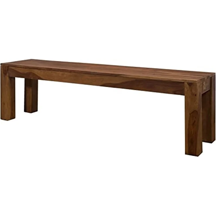 Bank Sheesham 200 x 35 x 45 noble unique lackiert SYDNEY #131 – Bild 5