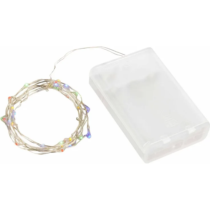 2x 30er LED Lichterkette Batteriekette Party Wasser Beleuchtung Deko Licht bunt