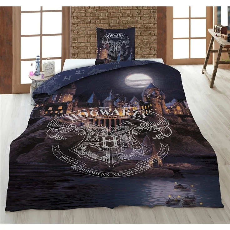 Harry Potter Bettwäsche 140x200 cm + Kissenbezug 65x65 cm Kinderbett – Bild 3
