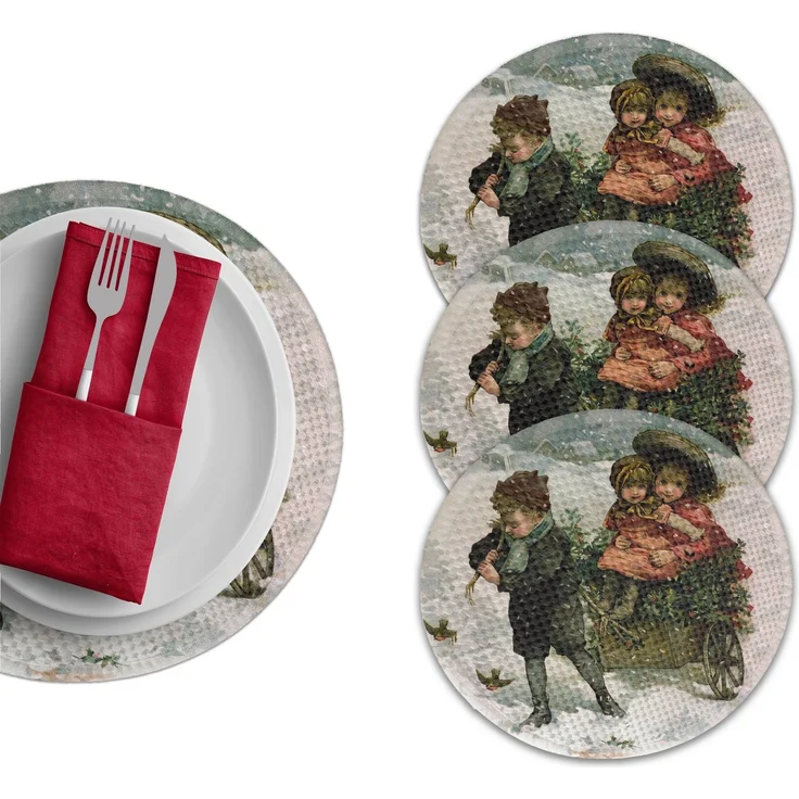 Hermia Concept '3389Supla' Tischset, Mehrfarbig, Ø 37 cm – Bild 1