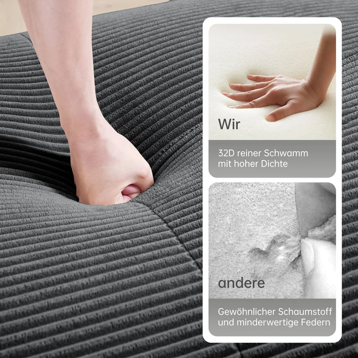 Hamlet Ottoman Cordstoff-Grey--Herde--92.5x75x40cm--YOUDENOVA – Bild 7