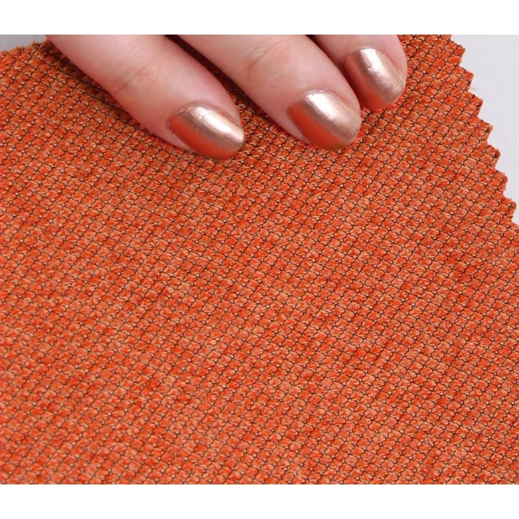 Hanah Home 'Copper 53 - Orange' Pouffe, Orange, 40 x 42 x 40 cm – Bild 5