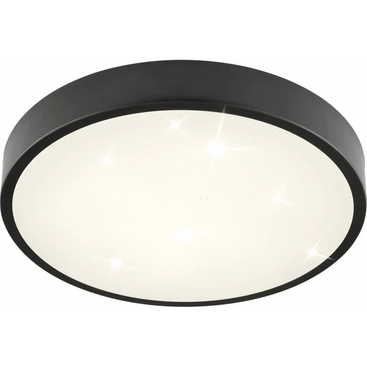 Brilliant LED Deckenleuchte Slimline Starry Ø 39 x 6,5 neutralweiß schwarz-weiß – Bild 5