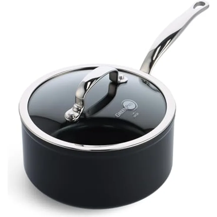 GreenPan Barcelona Pro Kochtopf 20cm Schwarz