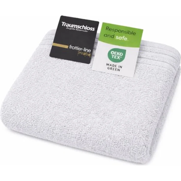 Traumschloss Handtuch Premium-Line, Frottier (1-St), 100% amerikanische Supima Baumwolle mit 600g/m² – Bild 2