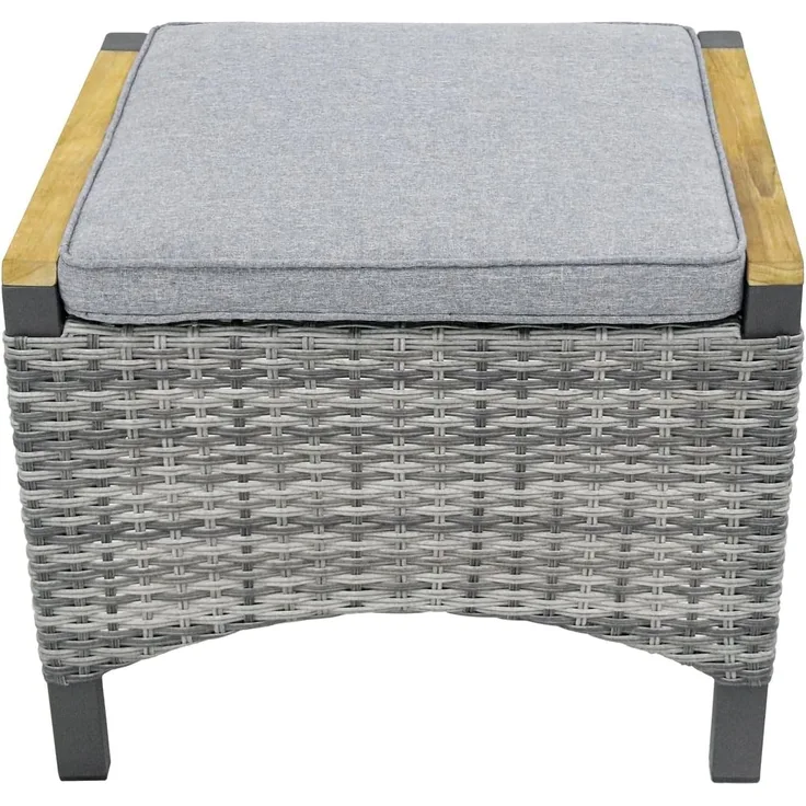 LC Garden »Keramo« Teak Dining Hocker Fußbank