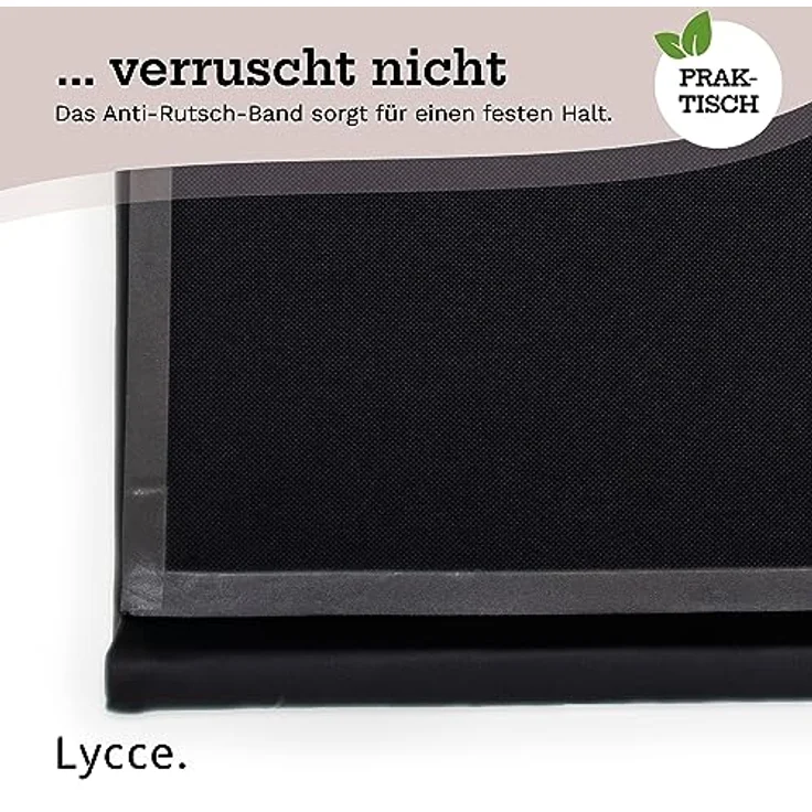 Lycce Bankauflage Bankkissen Klemmkissen Sitzkissen mit 2 Leisten, 40cm Klemmtiefe, (1 St), verrutscht nicht, mit Klemmfunktion, versch. Farben – Bild 9