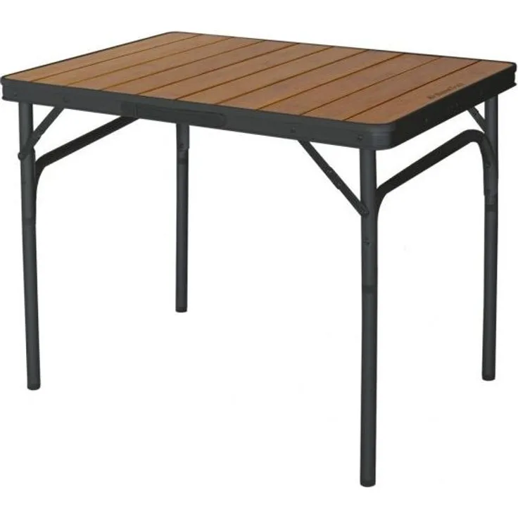 EuroTrail Charell Bambus Klapptisch, 75x55 cm, braun/anthrazit