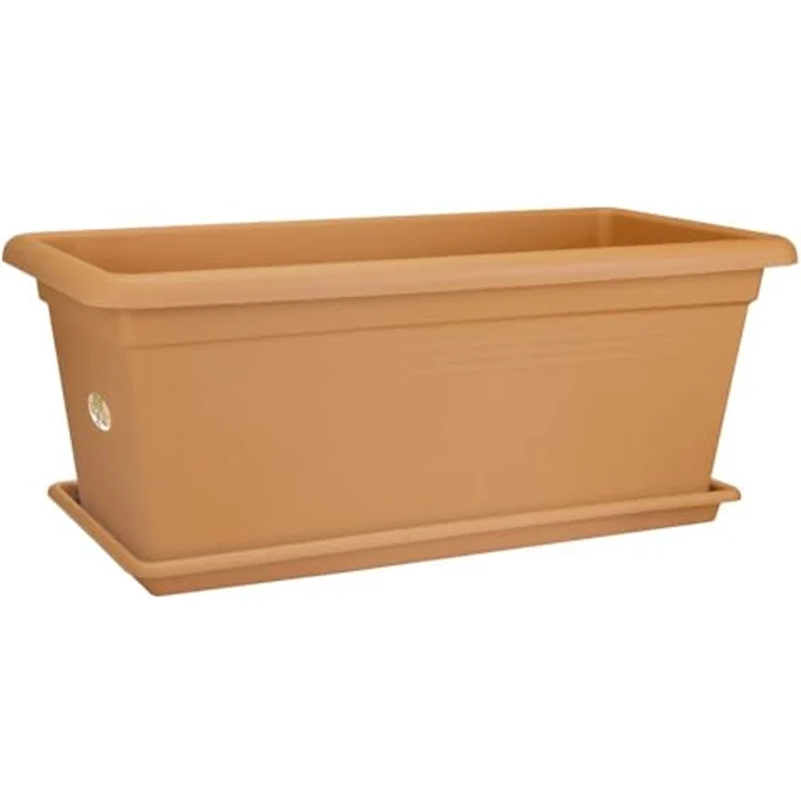 Elho Pflanztopf Green Basics Garden XXL tonrot 100 cm – Bild 9