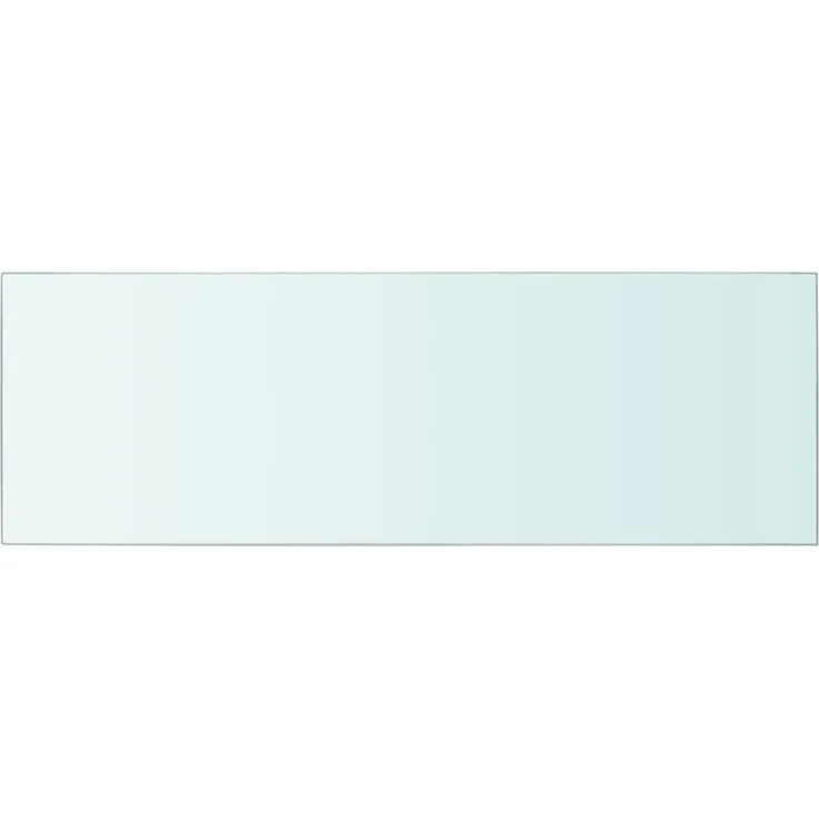vidaXL Regalboden Glas Transparent 70x25 cm 243830