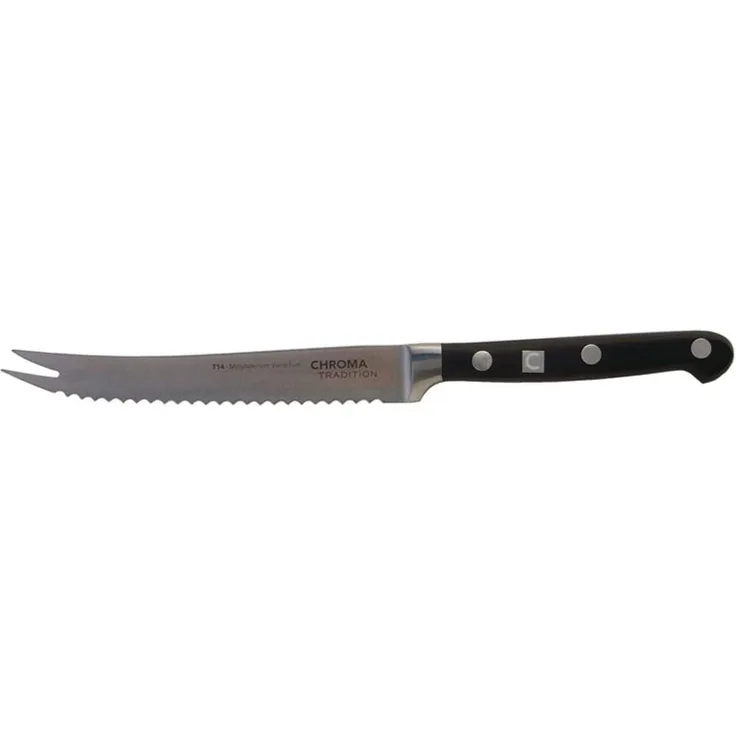 Chroma Tradition T-14 Tomatenmesser Säge 14,4 cm