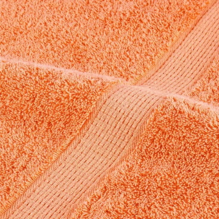 vidaXL Premium Waschhandtücher SOLUND 2 Stück Orange 30x30 cm 600 g/m² 137371 – Bild 7