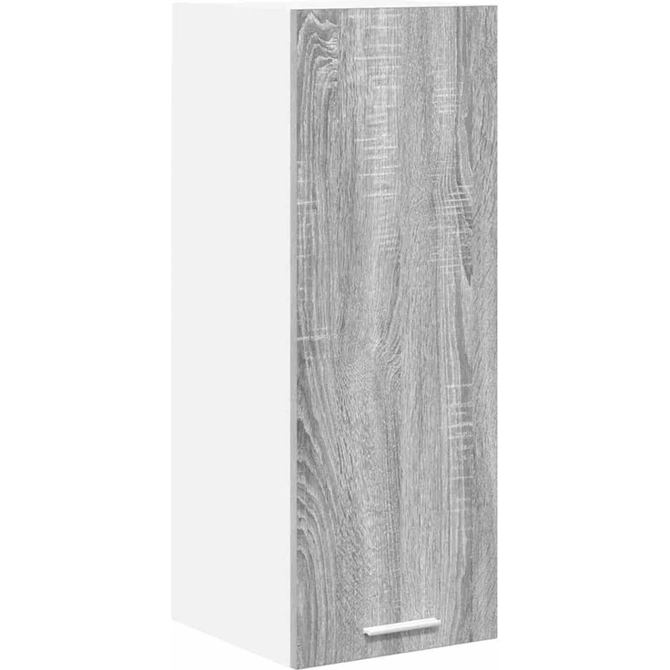 vidaXL Hängeschrank 2 stk. Grau Sonoma und Weiß 30 x 31 x 80 cm 884253 – Bild 6