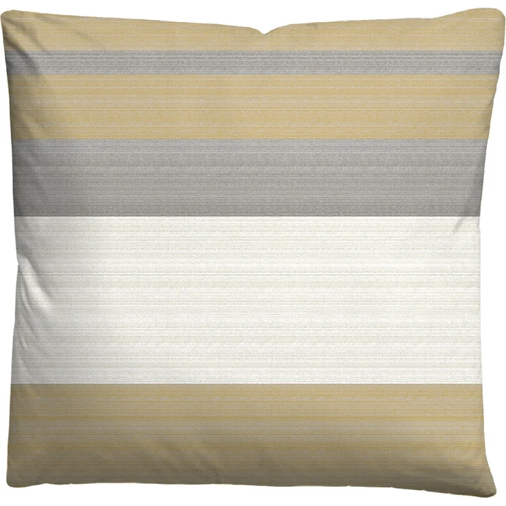 Traumhaft schlafen - Castell - Markenbettwäsche Thermo-Fleece Bettwäsche 0360443 LÄNGSSTREIFEN, honig, 1x 135x200 cm + 1x 80x80 cm – Bild 3