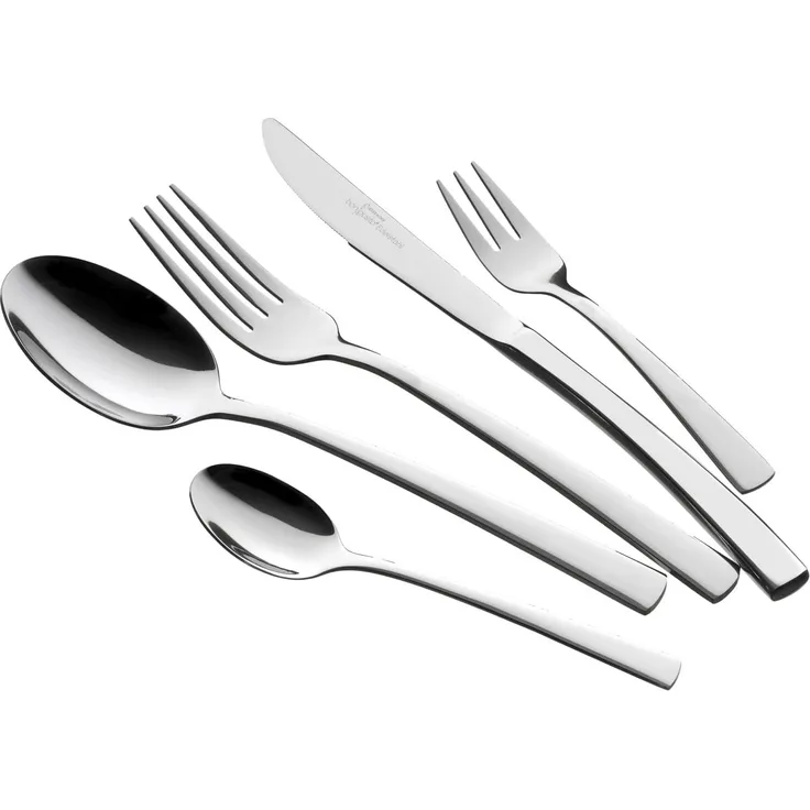 bongusto Besteckgarnitur STOCKHOLM silber Besteck Besteckset Besteck-Set