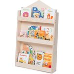 Dotty Natural Haus Bücherregal Montessori Multiplex 60 x 95 x 13 cm Natur