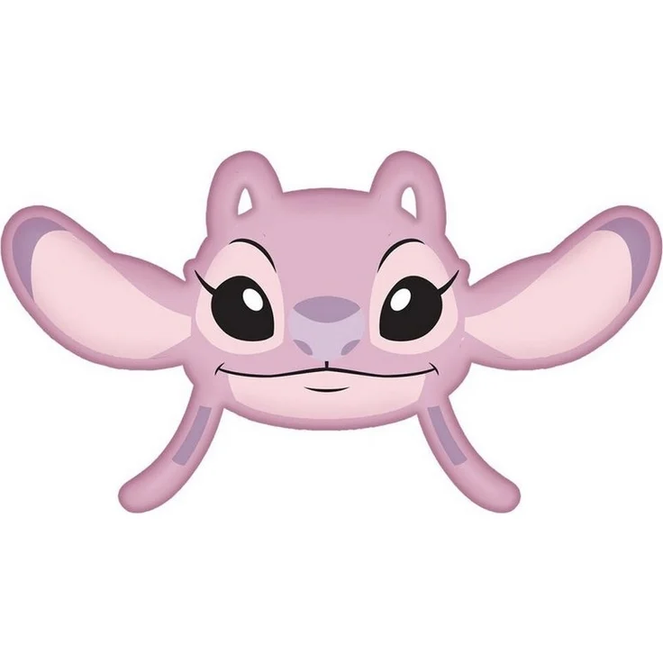 Lilo & Stitch Kissen – Angel Pink Dekokissen in 3D-Optik für Sofa & Bett – Bild 1