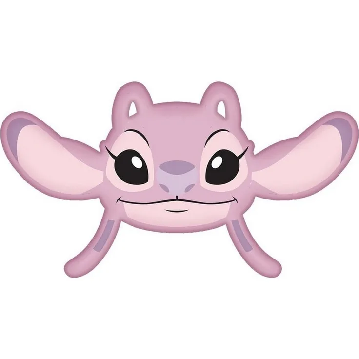 Lilo & Stitch Kissen – Angel Pink Dekokissen in 3D-Optik für Sofa & Bett