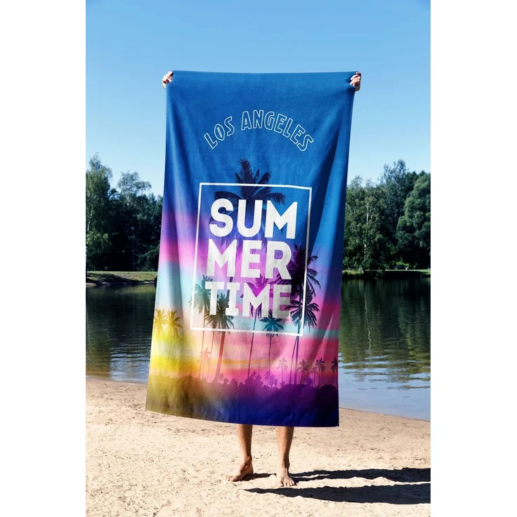 Mijolnir 'Summer Time 90' Strandtuch, Mehrfarbig, 90 x 150 cm – Bild 2