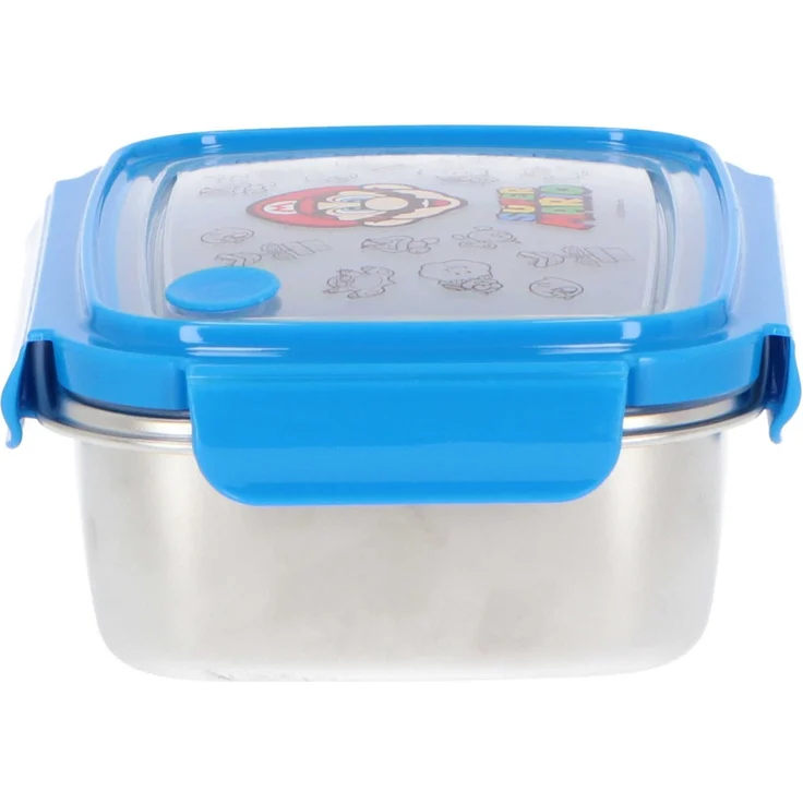 Super Mario Aluminium Brotdose für Kinder Lunchbox für Schule und Freizeit – Bild 5