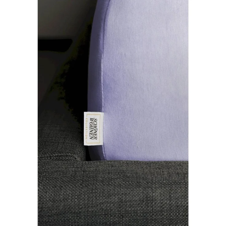 SCHÖNER WOHNEN-Kollektion Spannbettlaken BASIC Spannbettlaken, Mischgewebe, Gummizug: rundum, (2 Stück), 100x200 cm - 2er Set in Flieder – Bild 3