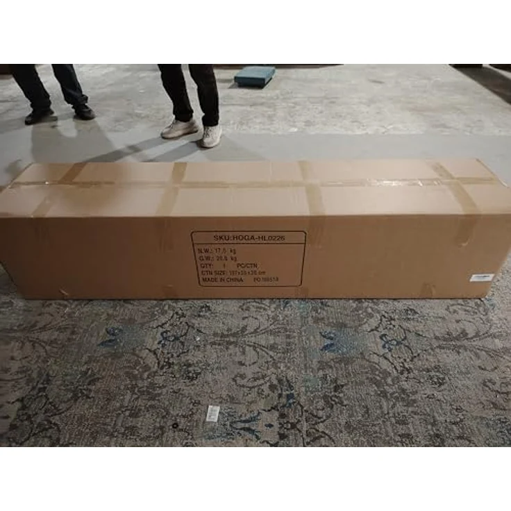 LITTLE TREE Massivholz-Konsolentisch, 160 cm Tisch im Landhausstil hinter dem Sofa für den Eingangsbereich, Sofatische für das Wohnzimmer, Langer Flurtisch, einfache Montage, rustikales Braun – Bild 13