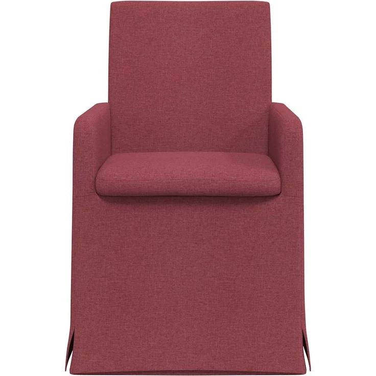 vidaXL Esszimmerstühle 2 pcs Weinrot 57 x 67 x 95 cm Stoff 42017906 – Bild 3