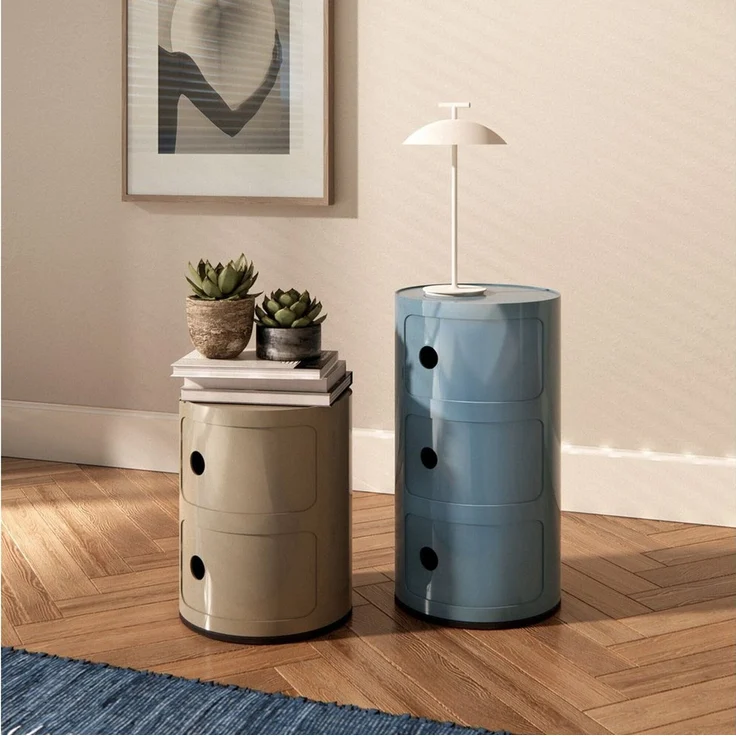 Kartell Componibili, Container 3-fächer, Taupe – Bild 3