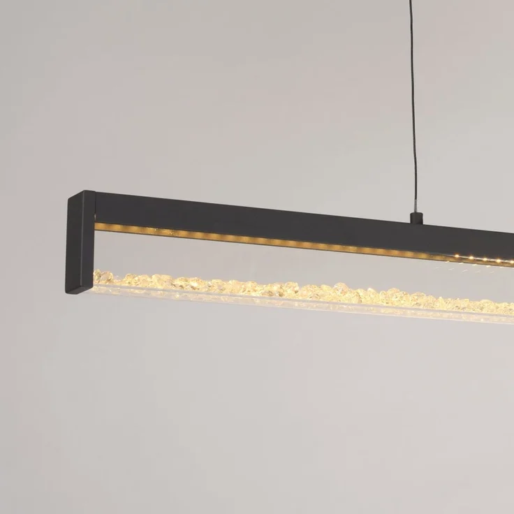JUST LIGHT 11023-18 SPLENDA LED Pendelleuchte CCT schwarz Comfort-Lift – Bild 5