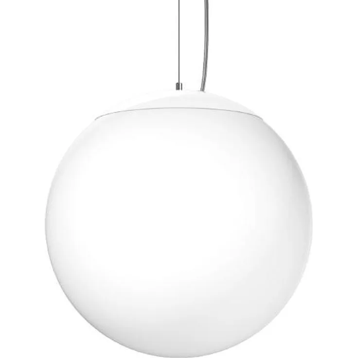 RZB Zimmermann LED-Pendelleuchte 312094.002.1.76, 5950 lm, mundgeblasenes Opalglas, stufenlos höhenverstellbar, Lichtfarbe neutralweiß (4000 K)