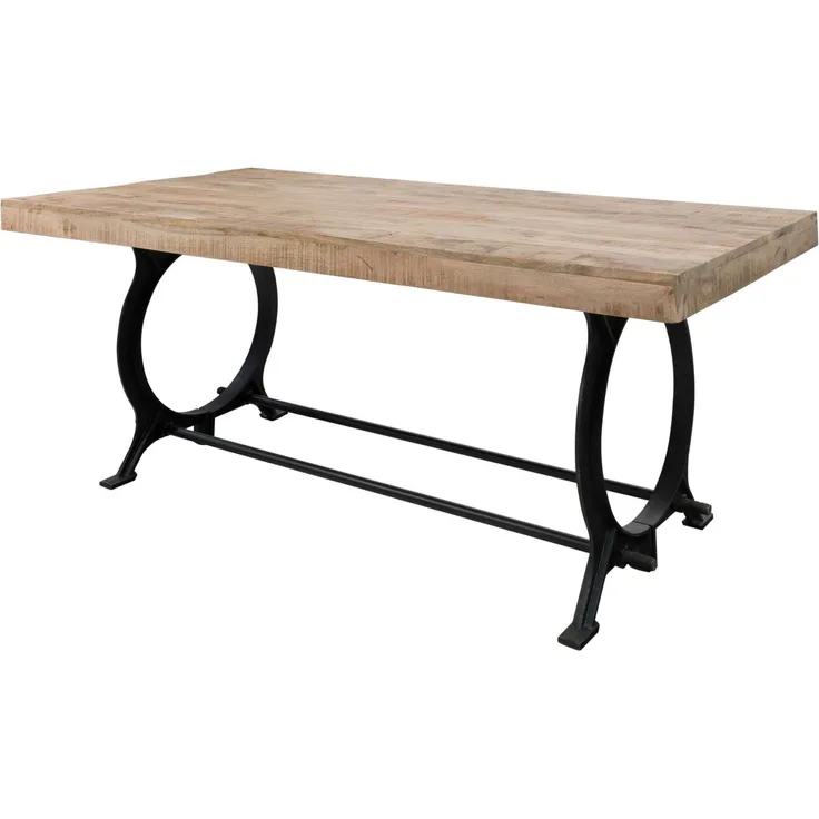 Esstisch Altholz 180x90x80 lackiert INDUSTRIAL #27