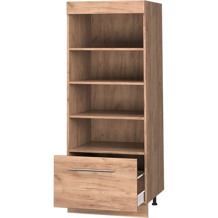 Küchenregal Fame-Line Goldkraft Eiche/Goldkraft Eiche 60 cm Vicco – Bild 6