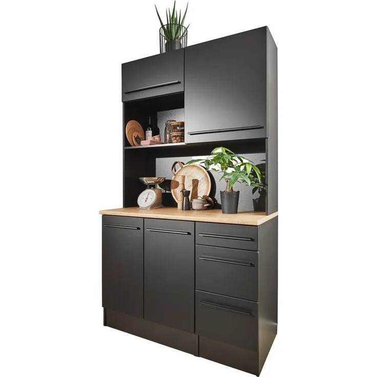 BASIC by Balculina Buffet Jazz (1-St) Breite 120cm, Türen, Schubkästen, offenes Fach – Bild 1