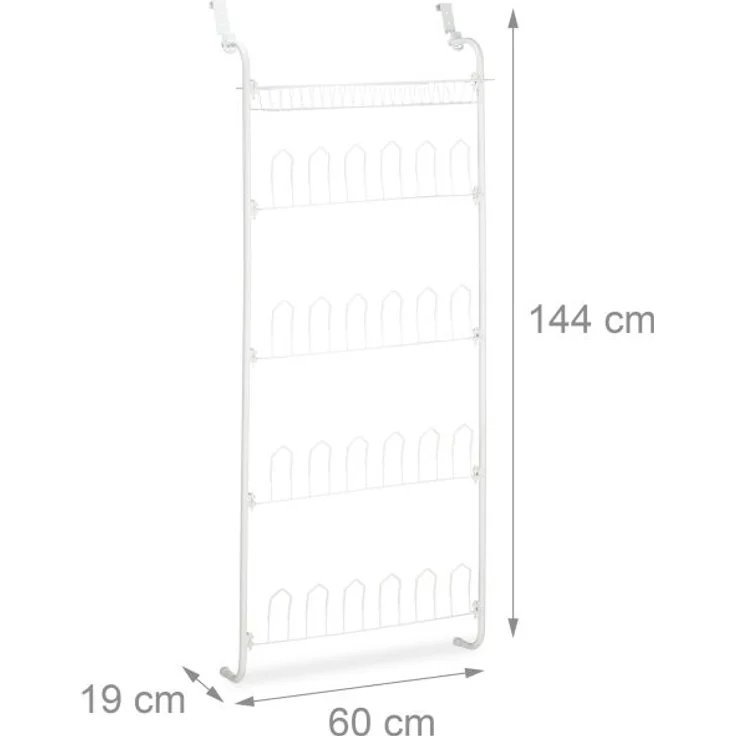 Tür-Schuhregal für 12 Paar 10023821 – Bild 4
