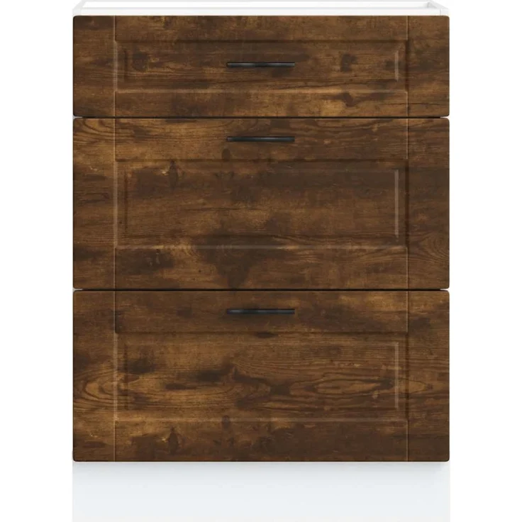 vidaXL Küchenunterschrank Porto Räuchereiche Holzwerkstoff 854264 – Bild 4