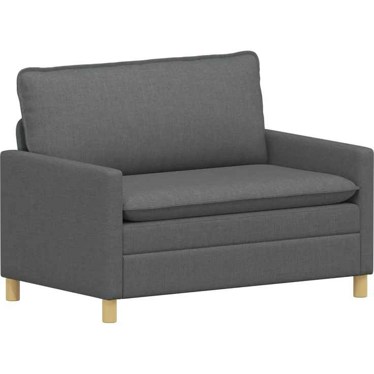 vidaXL Sofa Set 2 stk. 3-Sitzer Dunkelgrau Stoff 3417018 – Bild 4