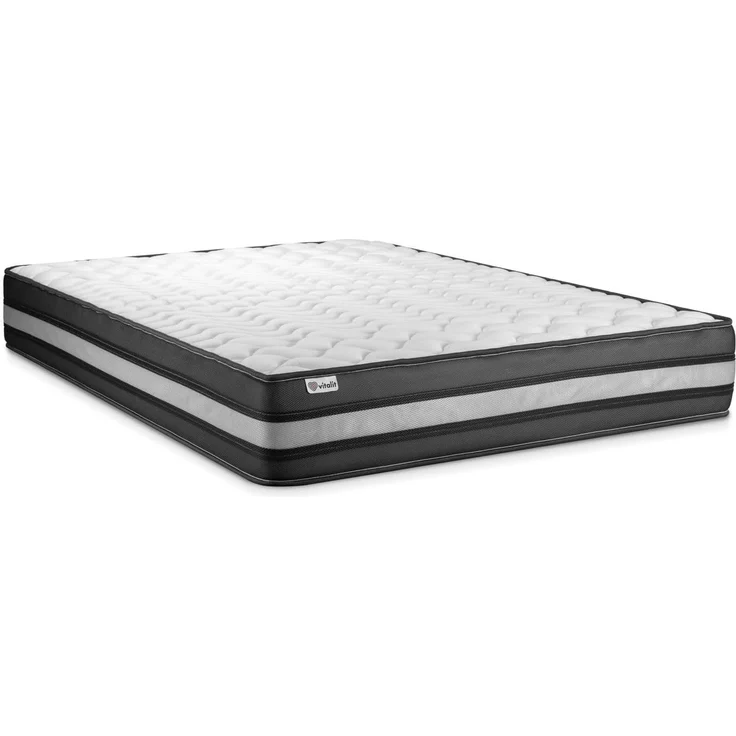 Matratzenset VITAL POWER ZEN 130 x 200 cm Bettrahmen Kit Schwarz – Bild 3