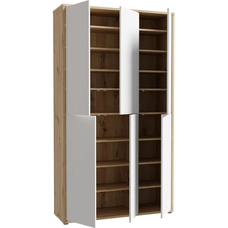Mehrzweckschrank Schrank Alice Springs in Eiche und Secret Grey – Bild 7