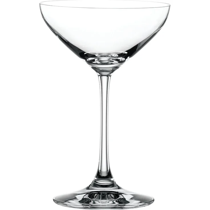 Spiegelau & Nachtmann 4-teiliges Cocktailschalen-Set, Champagnerschlae Coupette Glas, Kristallglas, 250 ml, Special Glasses, 4710050