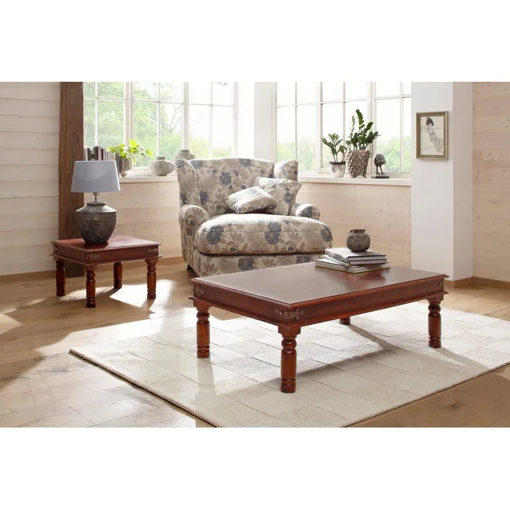 Home affaire Couchtisch Jaya, mit dekorativen Fräsungen an den Beinen