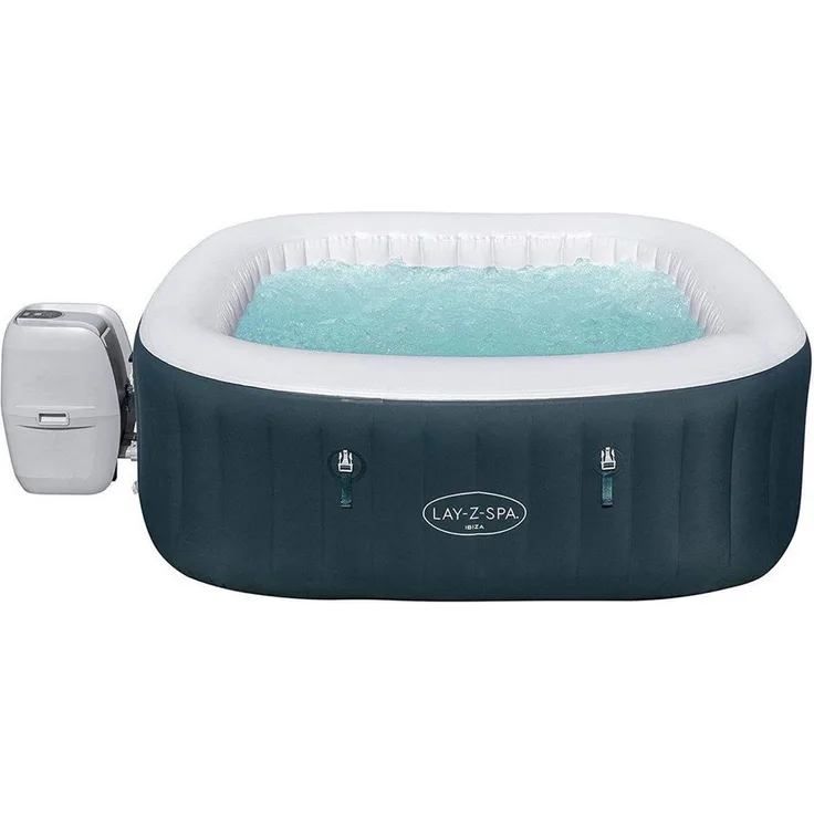 LAY-Z-SPA® Whirlpool Ibiza AirJet™ 180 x 180 x 66 cm, eckig