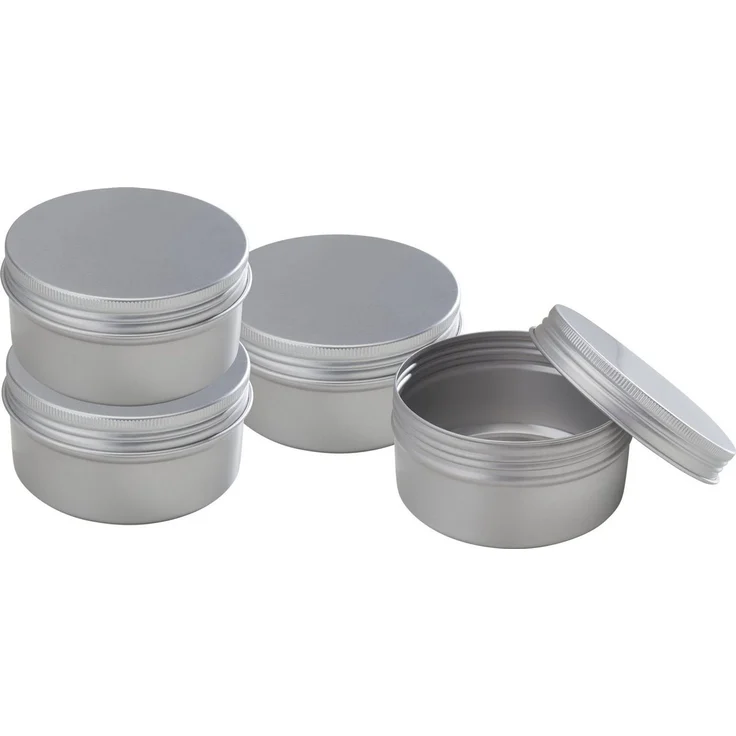 VBS Dose Rund, mit Schraubdeckel Aluminium