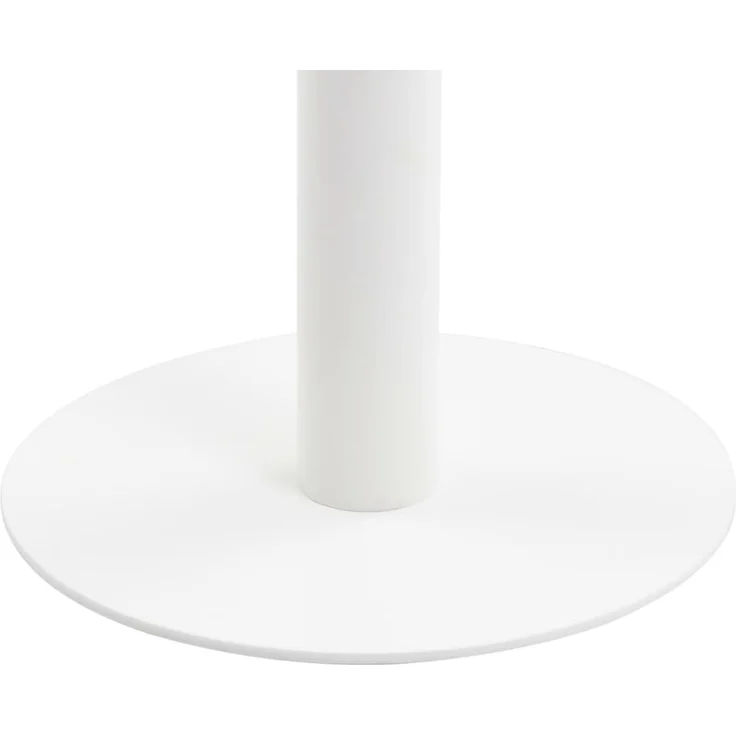 Bistrotisch FLORI rund Hellbraun/Weiß 40 cm MDF | Esstisch kleiner Tisch Cafe Gartentisch Balkontisch Outdoortisch – Bild 3