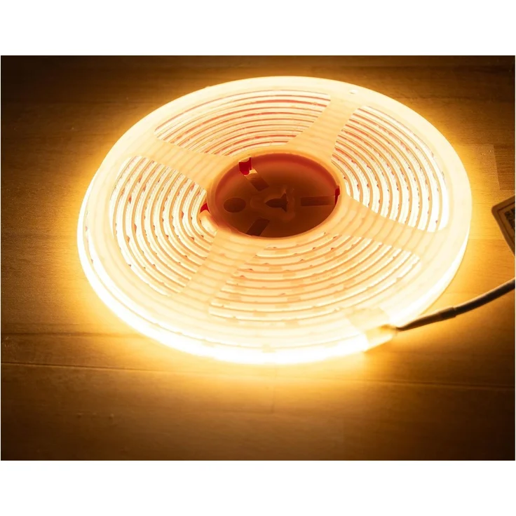 LED-Stripe "CLS-COB V2" 5m, warmweiß 12V, 48W, 4543 Lumen – Bild 4